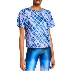 Terez‎ Cool Cool Printed Tee-Women's Size Medium-Tie Dye-NWT